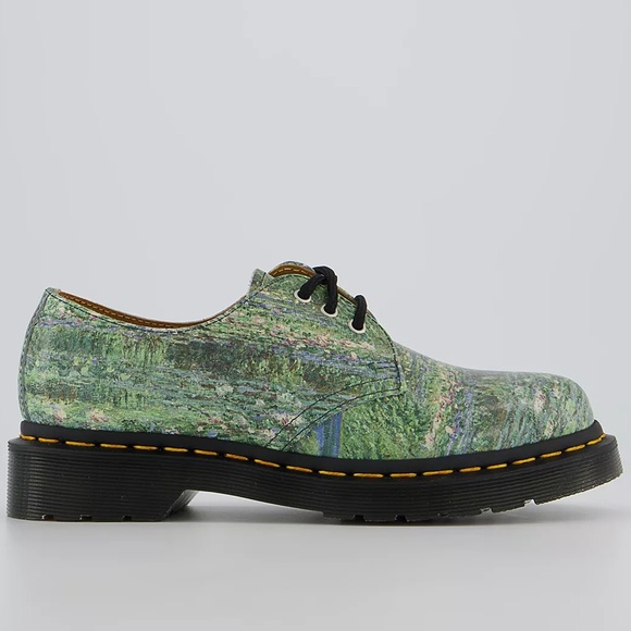 [dr martens x national gallery] NIB monet lily pond shoes - Picture 2 of 12